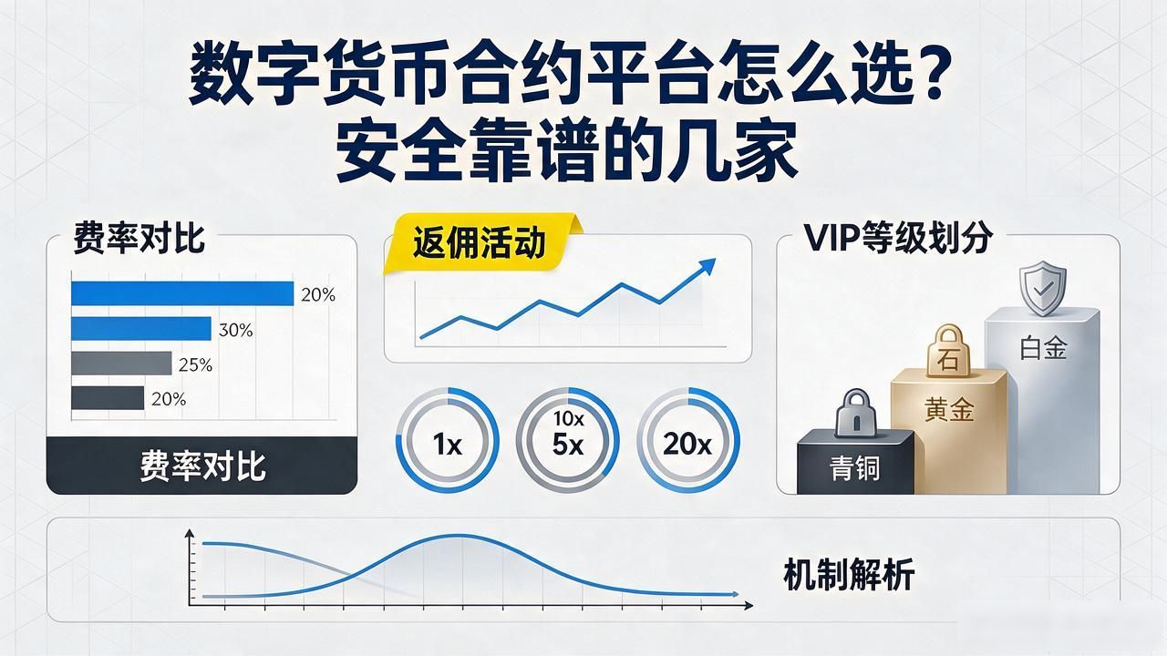 数字货币合约平台怎么选?安全靠谱的几家