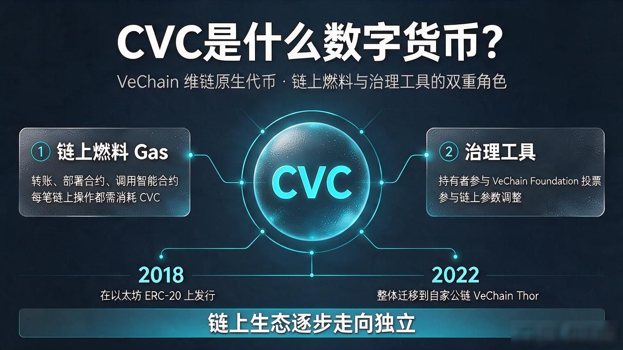CVC是什么数字货币?VeChain维链的CVC代币到底是干嘛的
