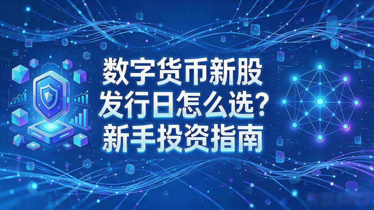 数字货币新股发行日怎么选?新手投资指南