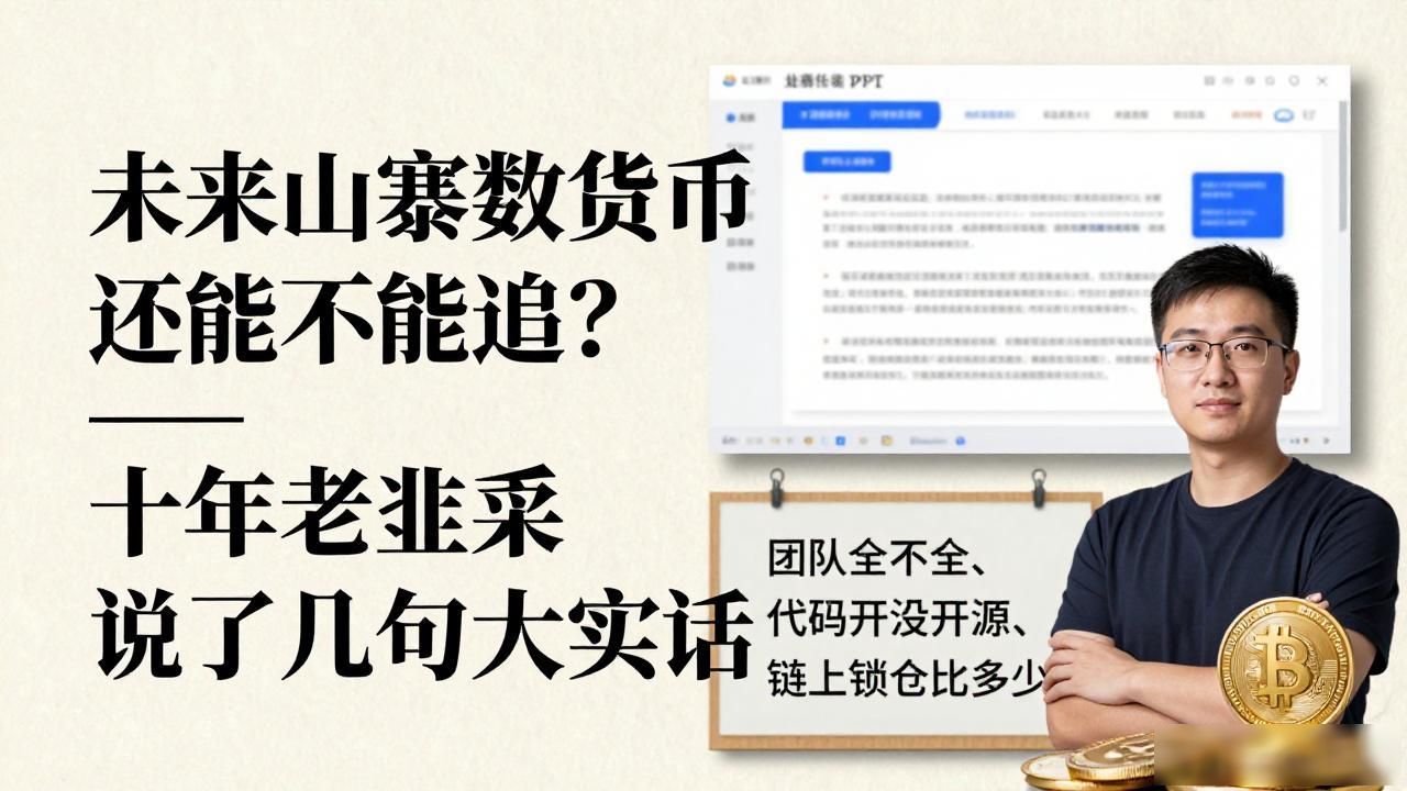 未来山寨数字货币还能不能追?十年老韭菜说了几句大实话