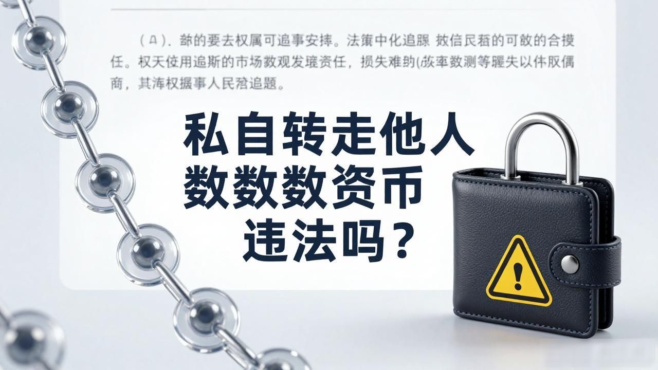 私自转走他人数字货币违法吗?