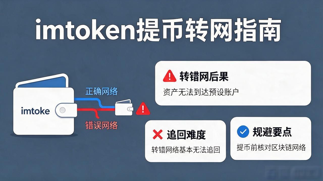 imtoken切换网络后怎么提币?一文讲清操作步骤