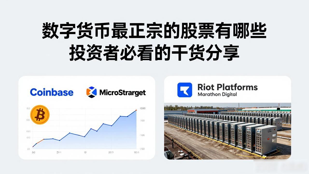 数字货币最正宗的股票有哪些 投资者必看的干货分享