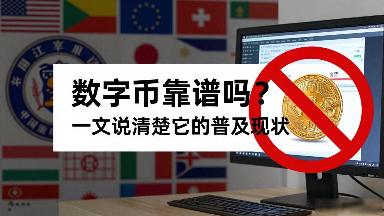 数字货币靠谱吗?一文说清楚它的普及现状