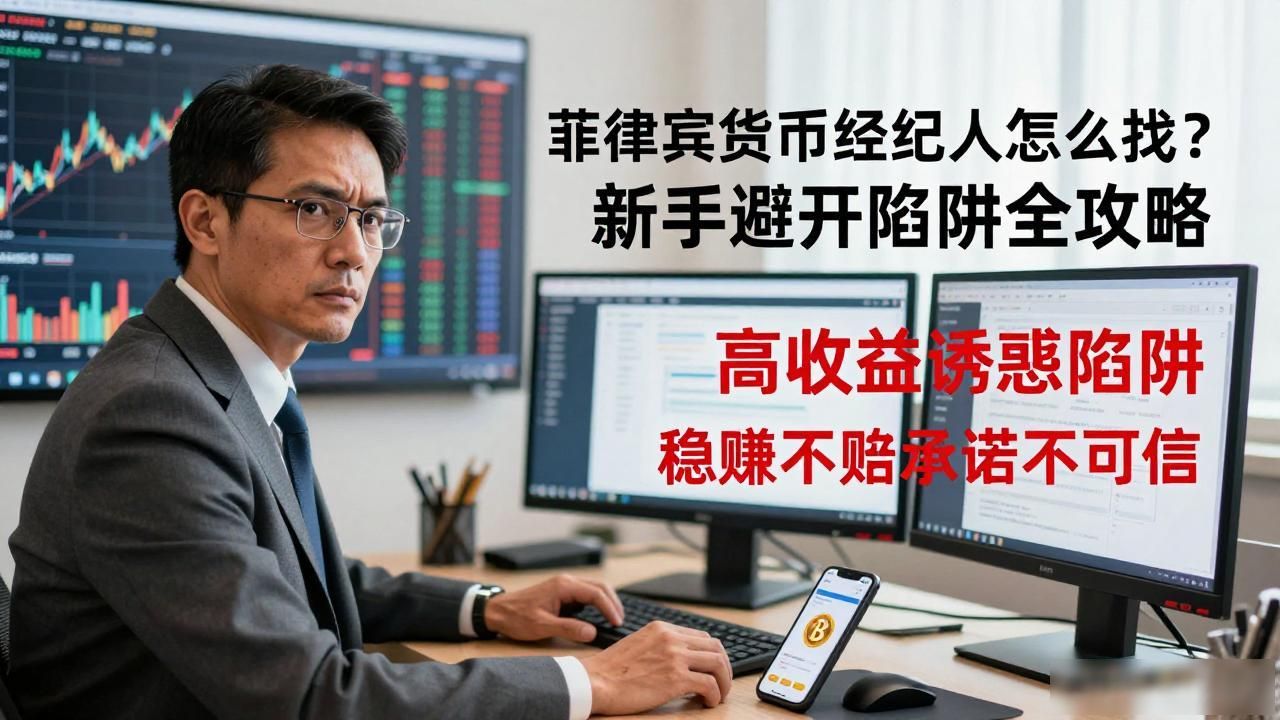 菲律宾数字货币经纪人怎么找?新手避开陷阱全攻略