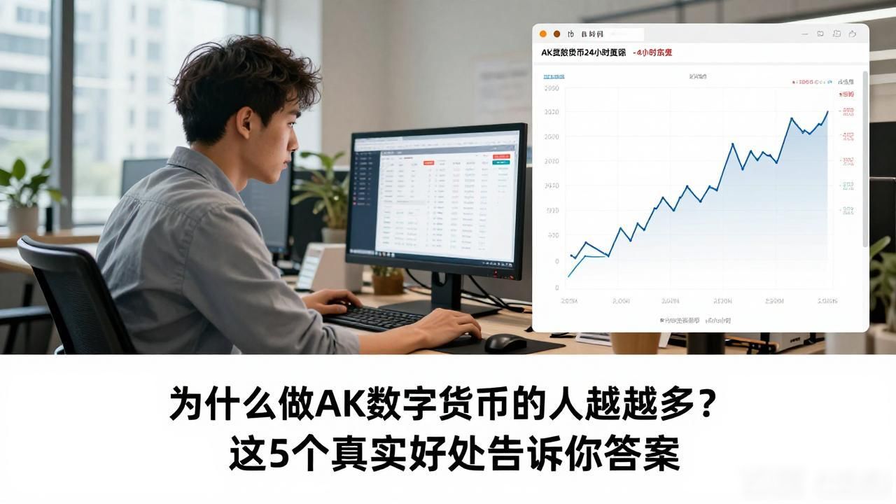 为什么做AK数字货币的人越来越多?这5个真实好处告诉你答案