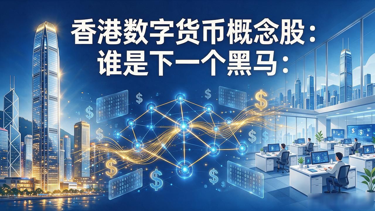 香港数字货币概念股:谁是下一个黑马