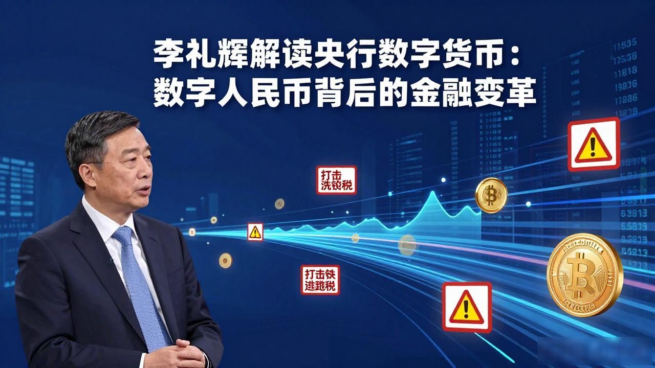 李礼辉解读央行数字货币:数字人民币背后的金融变革