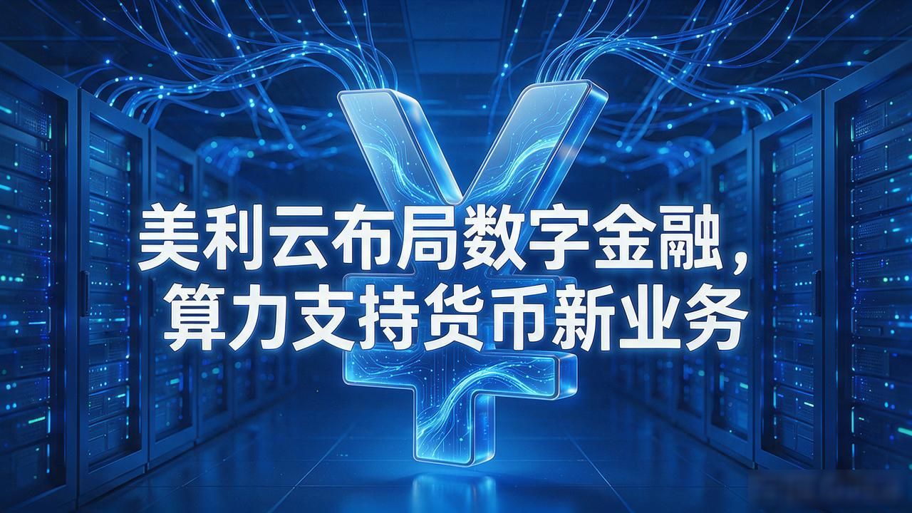 美利云布局数字金融,算力支持货币新业务