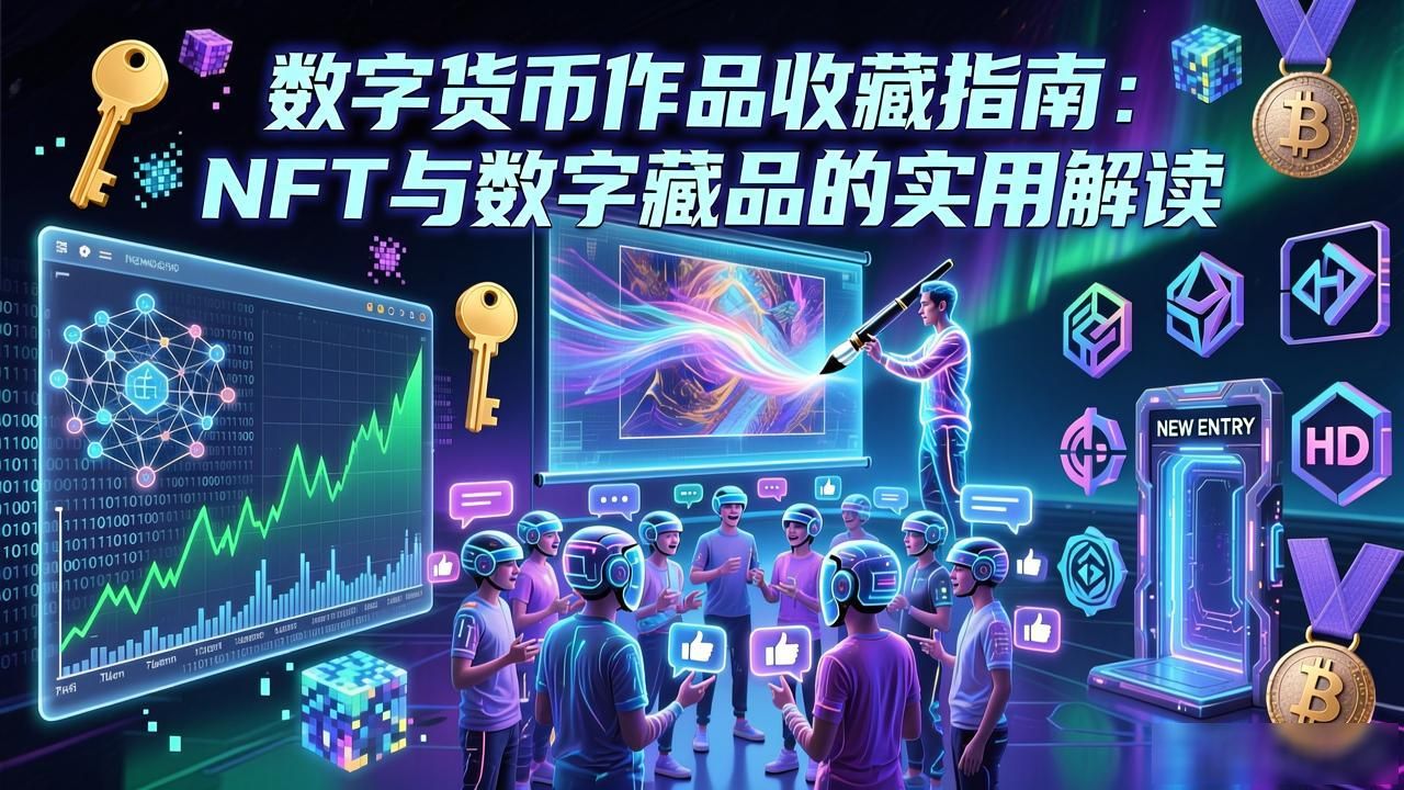 数字货币作品收藏指南:NFT与数字藏品的实用解读