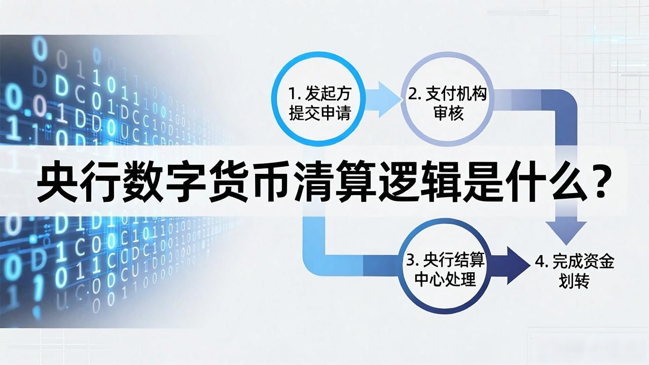 央行数字货币清算逻辑是什么?一文看懂数字人民币背后的结算机制
