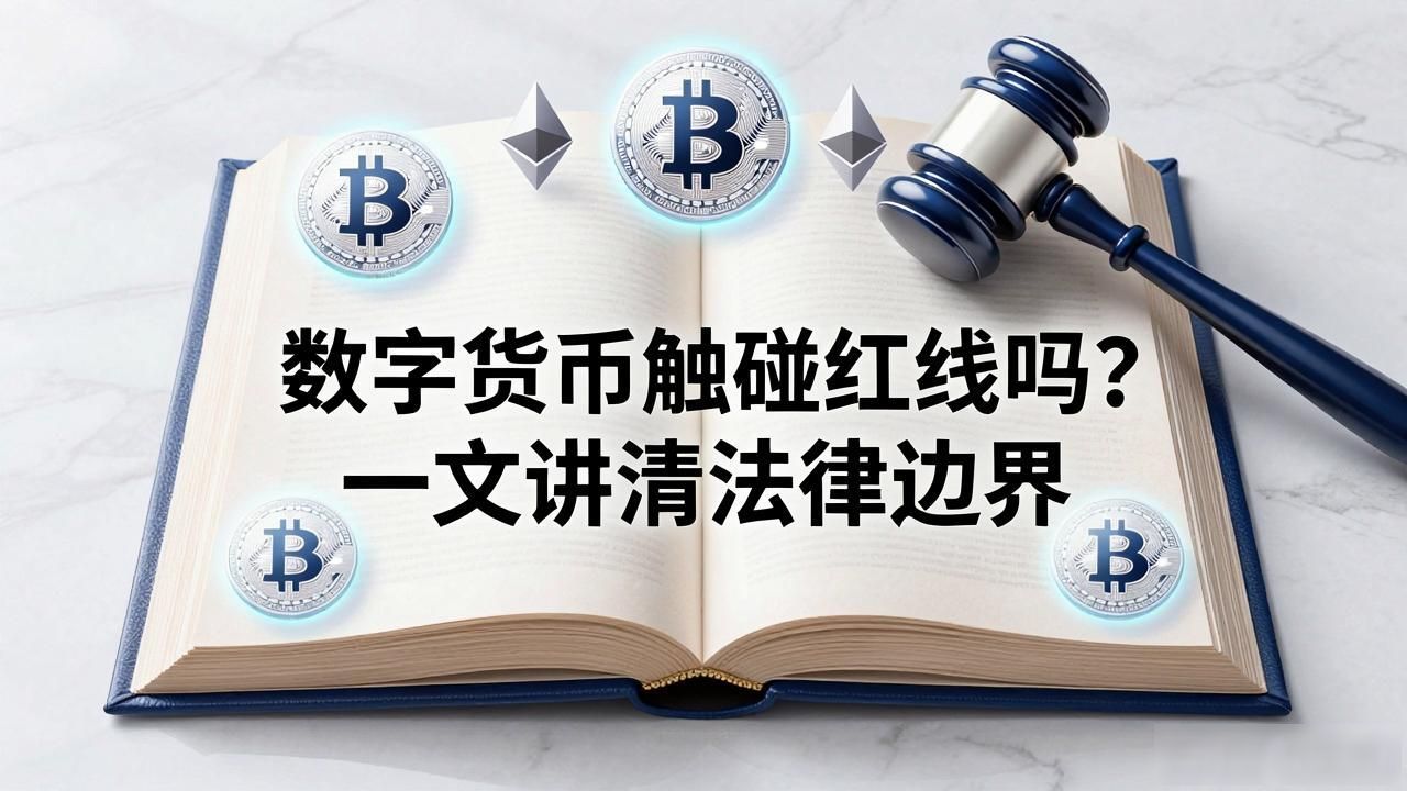 数字货币触碰红线吗?一文讲清法律边界