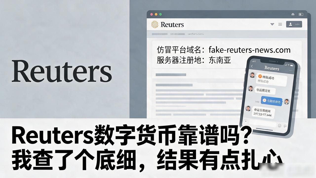Reuters数字货币靠谱吗?我查了个底细,结果有点扎心