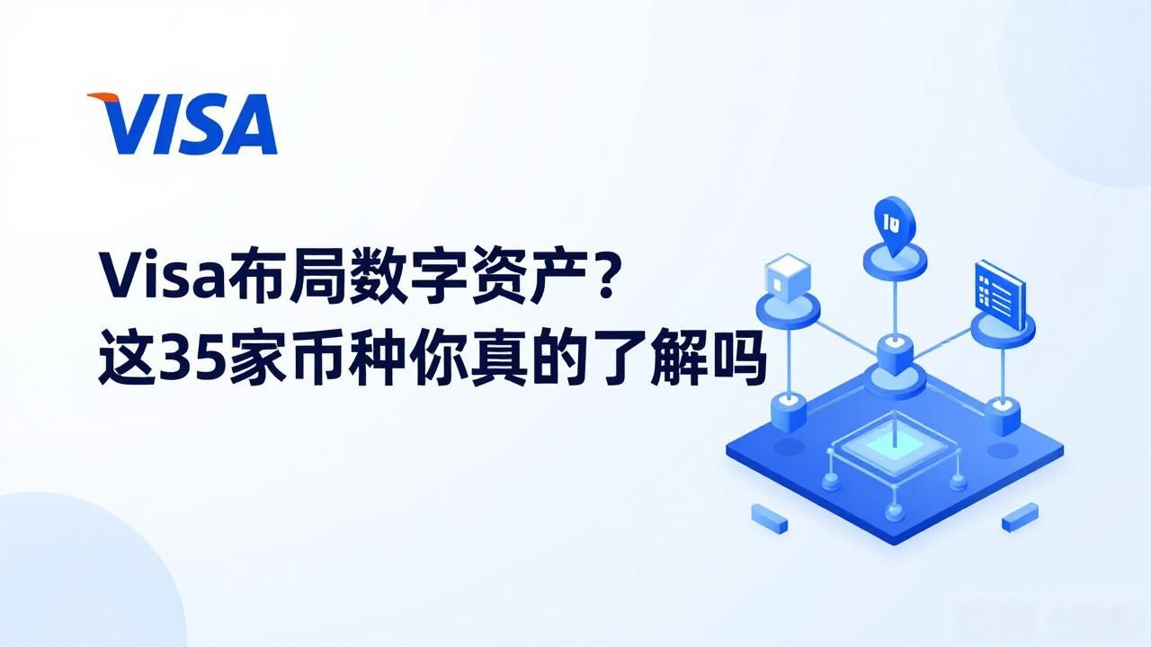 Visa布局数字资产?这35家币种你真的了解吗
