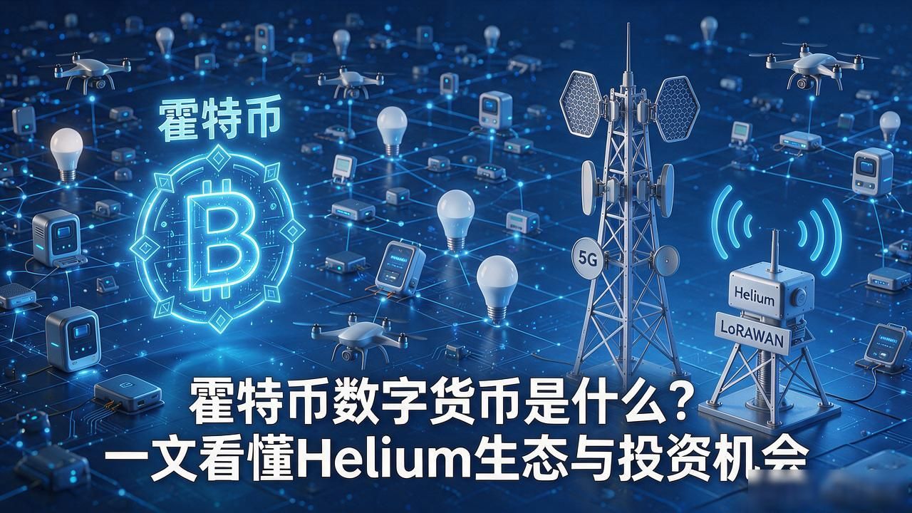 霍特币数字货币是什么?一文看懂Helium生态与投资机会