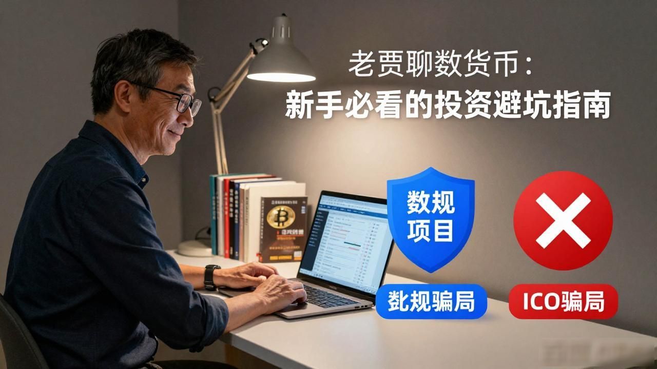 老贾聊数字货币:新手必看的投资避坑指南