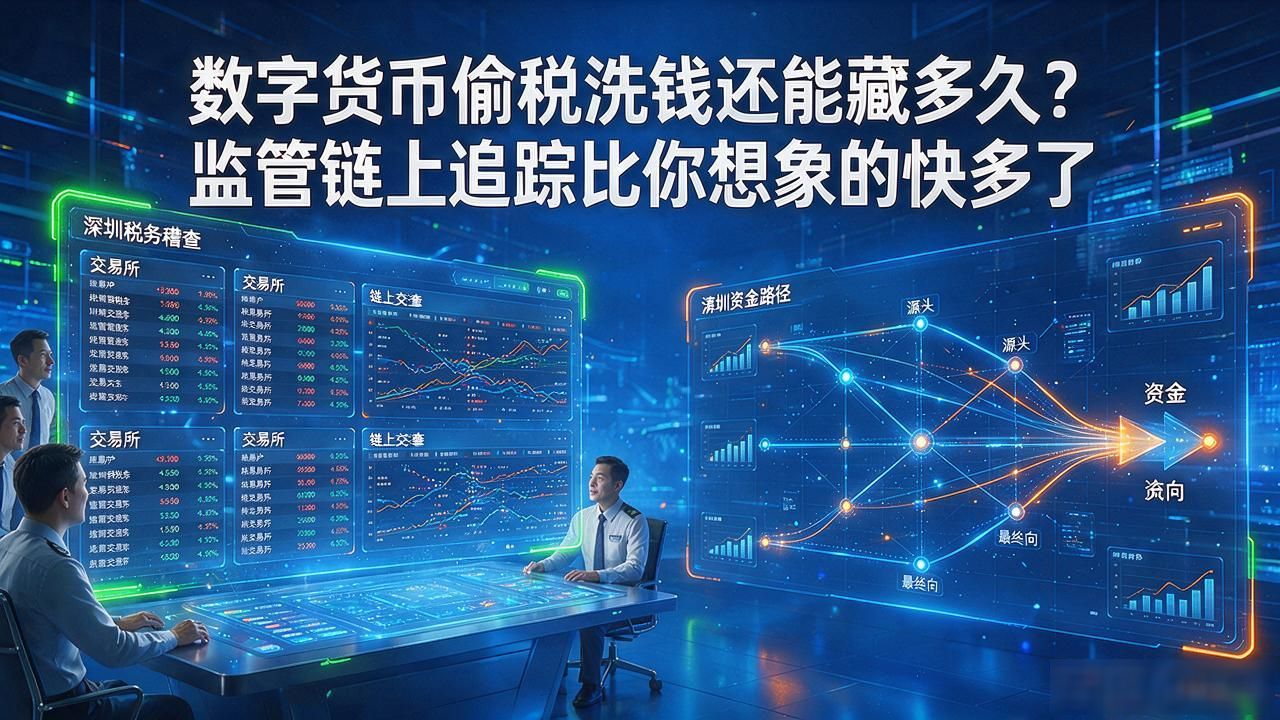 数字货币偷税洗钱还能藏多久?监管链上追踪比你想象的快多了